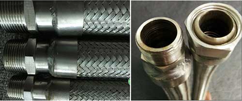 Comflex Double-Braided-Metal-Hose-with-NPT-Fitting