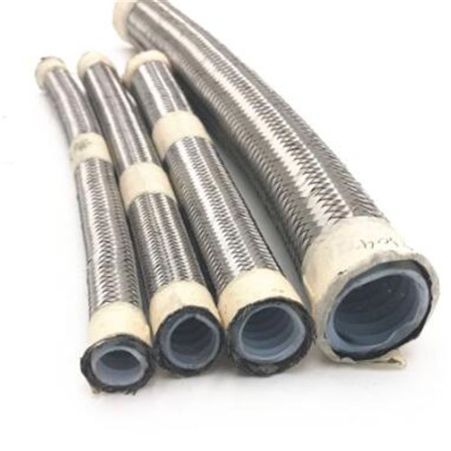 Flexible Stainless Steel Wire Braided Corrugated PTFE Hose