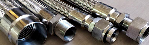 Comflex flexible-metal-hose-with-different-fittings