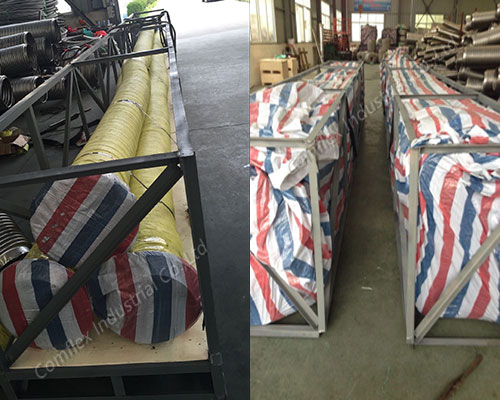 Comflex Industrial Co.,Ltd package & delivery of flexible metal hose in China