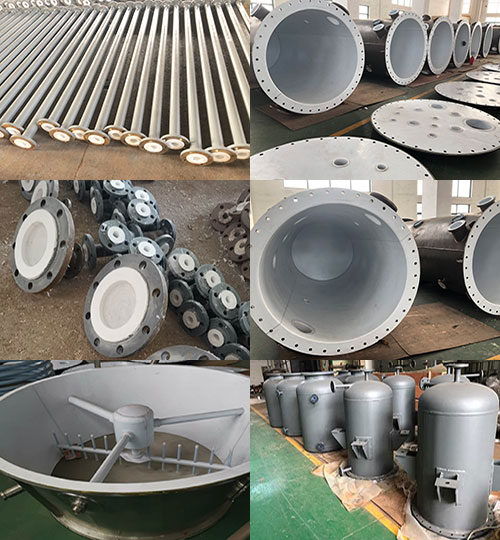 PTFE lined steel pipe